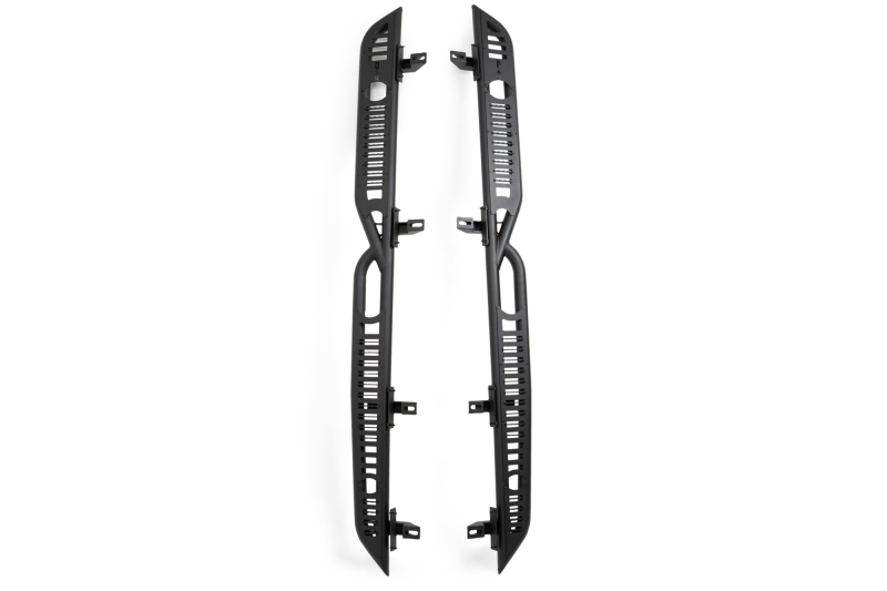 Jeep Gladiator JT Side Steps - DV8 Offroad - OE Plus - Micro-texture black - `20-`23